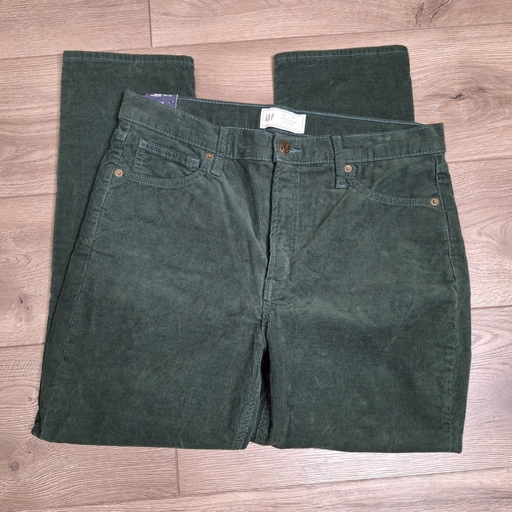 GAP Green Corduroy Pants